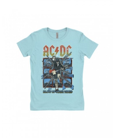 AC/DC Ladies' Boyfriend T-Shirt | Blow Up Your Video Design Shirt $9.73 Shirts