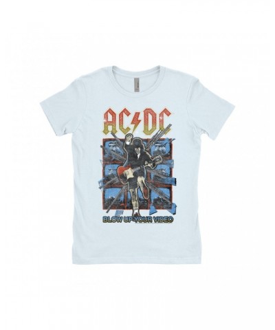 AC/DC Ladies' Boyfriend T-Shirt | Blow Up Your Video Design Shirt $9.73 Shirts