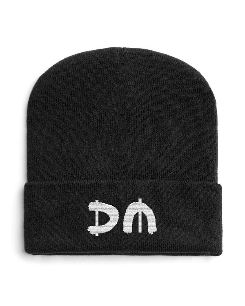 Depeche Mode Silver DM Turn Up Beanie $12.25 Hats