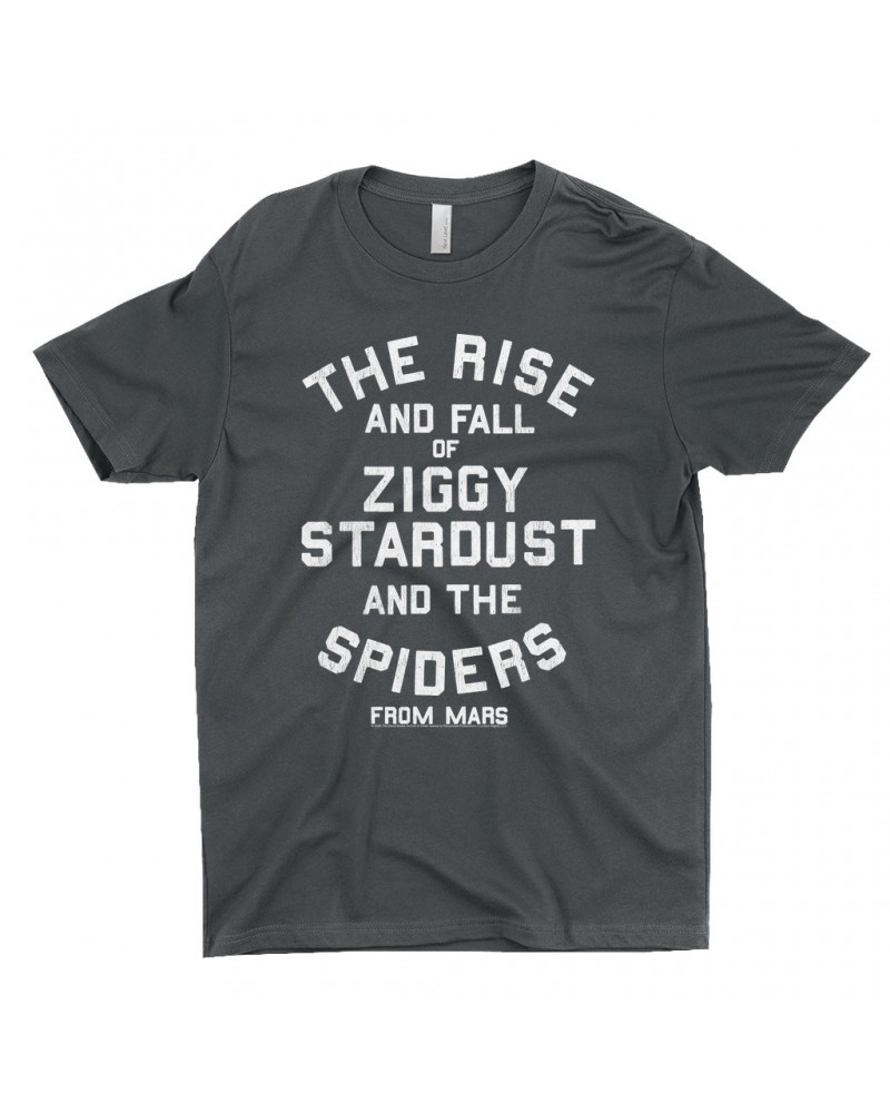 David Bowie T-Shirt | The Rise And Fall Of Ziggy Stardust Shirt $7.98 Shirts