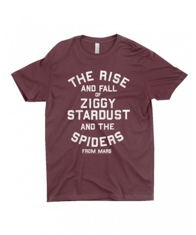 David Bowie T-Shirt | The Rise And Fall Of Ziggy Stardust Shirt $7.98 Shirts