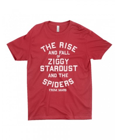 David Bowie T-Shirt | The Rise And Fall Of Ziggy Stardust Shirt $7.98 Shirts