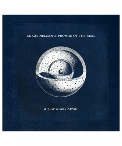 Lukas Nelson and Promise of the Real FEW STARS APART (BLACK W/ WHITE SPLATTER VINYL) Vinyl Record $11.40 Vinyl