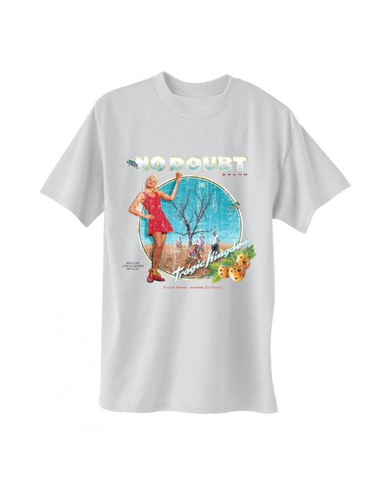 No Doubt Distressed Tragic Kingdom White T-Shirt $9.50 Shirts