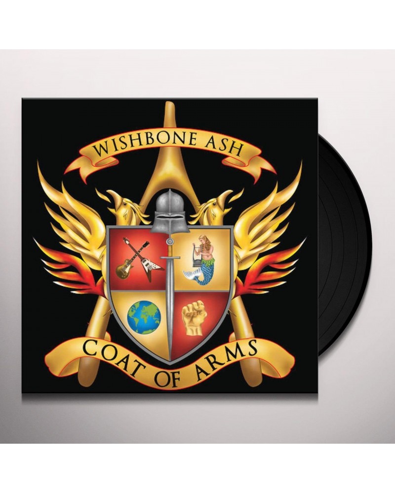 Wishbone Ash Coat Of Arms - Yellow Vinyl Record $14.45 Vinyl