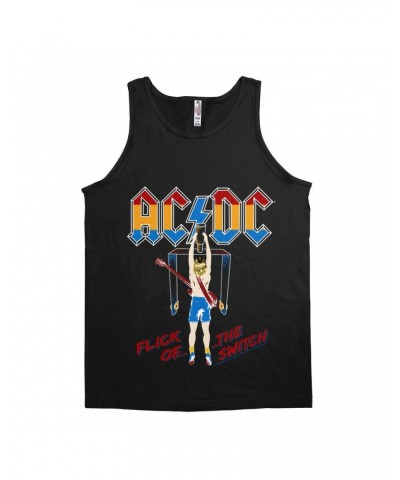 AC/DC Unisex Tank Top | Colorful Flick Of The Switch Shirt $10.73 Shirts