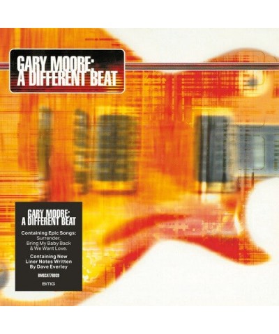 Gary Moore DIFFERENT BEAT CD $6.76 CD