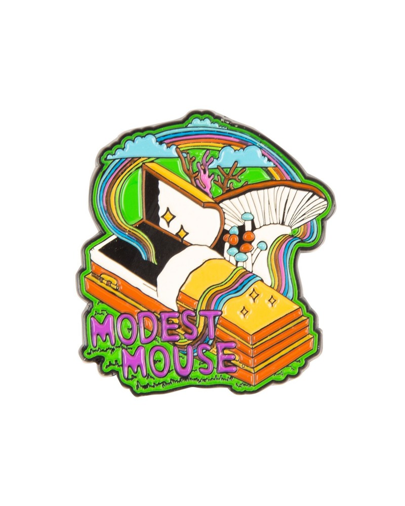 Modest Mouse Casket Lapel Pin $3.84 Accessories