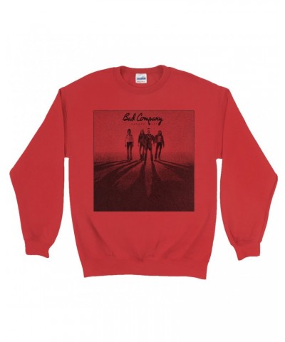 Bad Company Sweatshirt | Burnin' Sky Album Cover Sweatshirt $12.93 Sweatshirts