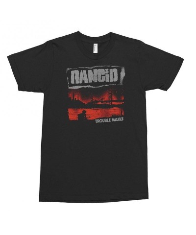 Rancid Trouble Maker Cover Tee (Black) $11.49 Shirts