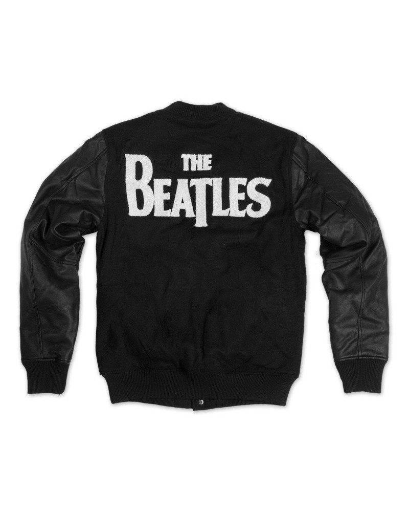 The Beatles Drop T Logo Varsity Jacket $66.50 Outerwear