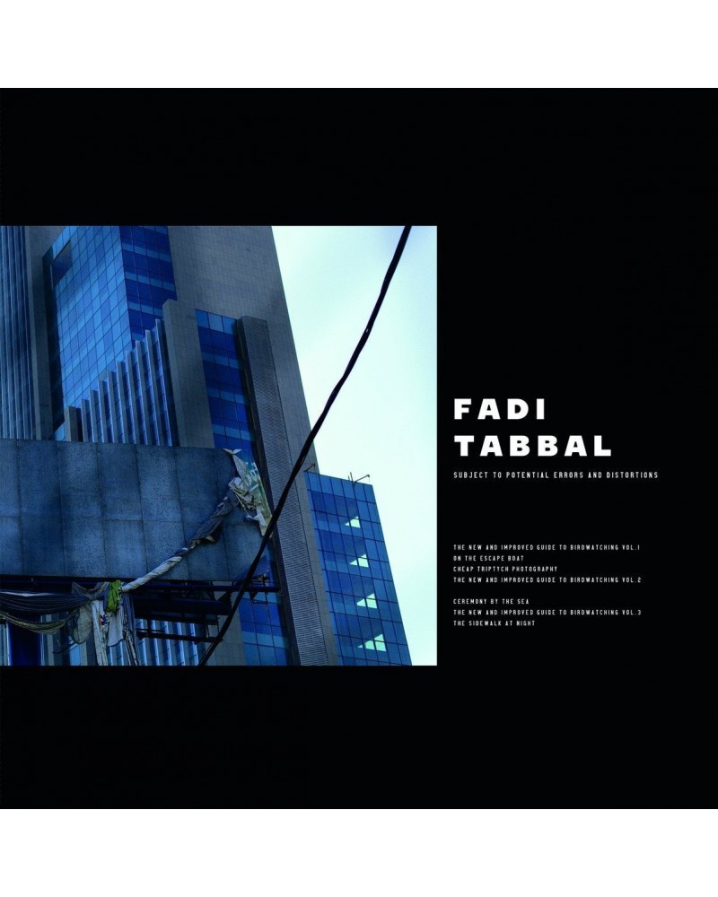 Fadi Tabbal Subject To Potential Errors And Distortions' Vinyl Vinyl Record $8.60 Vinyl