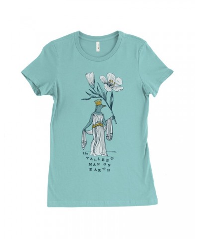 The Tallest Man On Earth Women's Flower Queen T-Shirt $11.25 Shirts