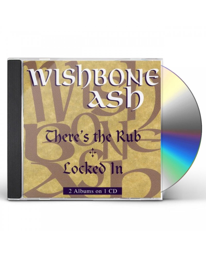 Wishbone Ash THERE'S THE RUB//LOCKED IN CD $5.12 CD