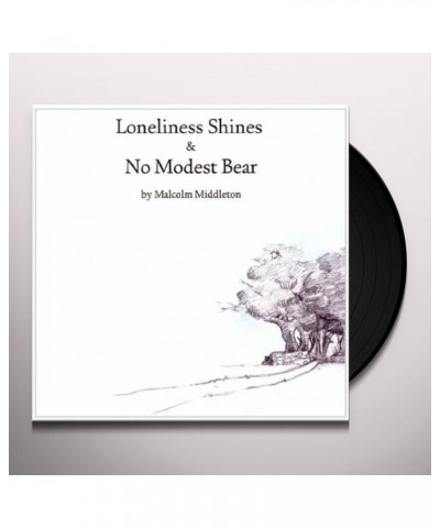 Malcolm Middleton NO MODEST BEAR / LONELINESS SHINES Vinyl Record $2.30 Vinyl