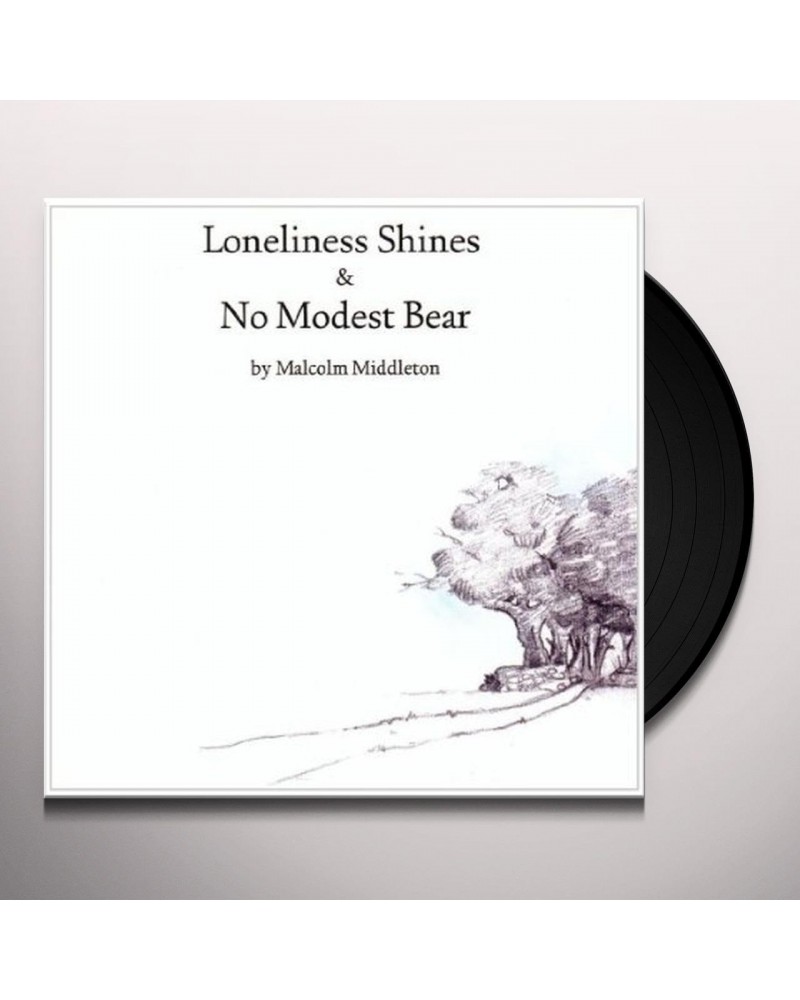 Malcolm Middleton NO MODEST BEAR / LONELINESS SHINES Vinyl Record $2.30 Vinyl