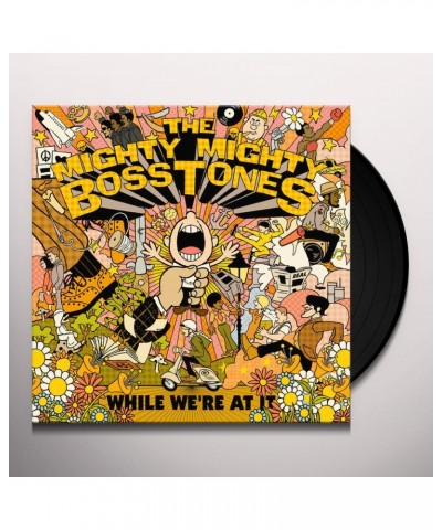 Mighty Mighty Bosstones WHILE WE'RE AT IT (ONE GREEN/ONE CREAM COLORED VINYL/GATEFOLD/DL CODE) Vinyl Record $14.75 Vinyl