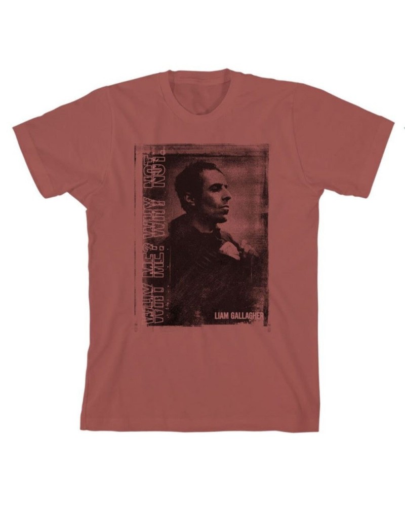 Liam Gallagher Why Me Why Not? Red T-Shirt $9.44 Shirts