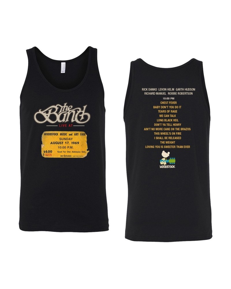 Woodstock The Band Live at Woodstock Tank $12.50 Shirts