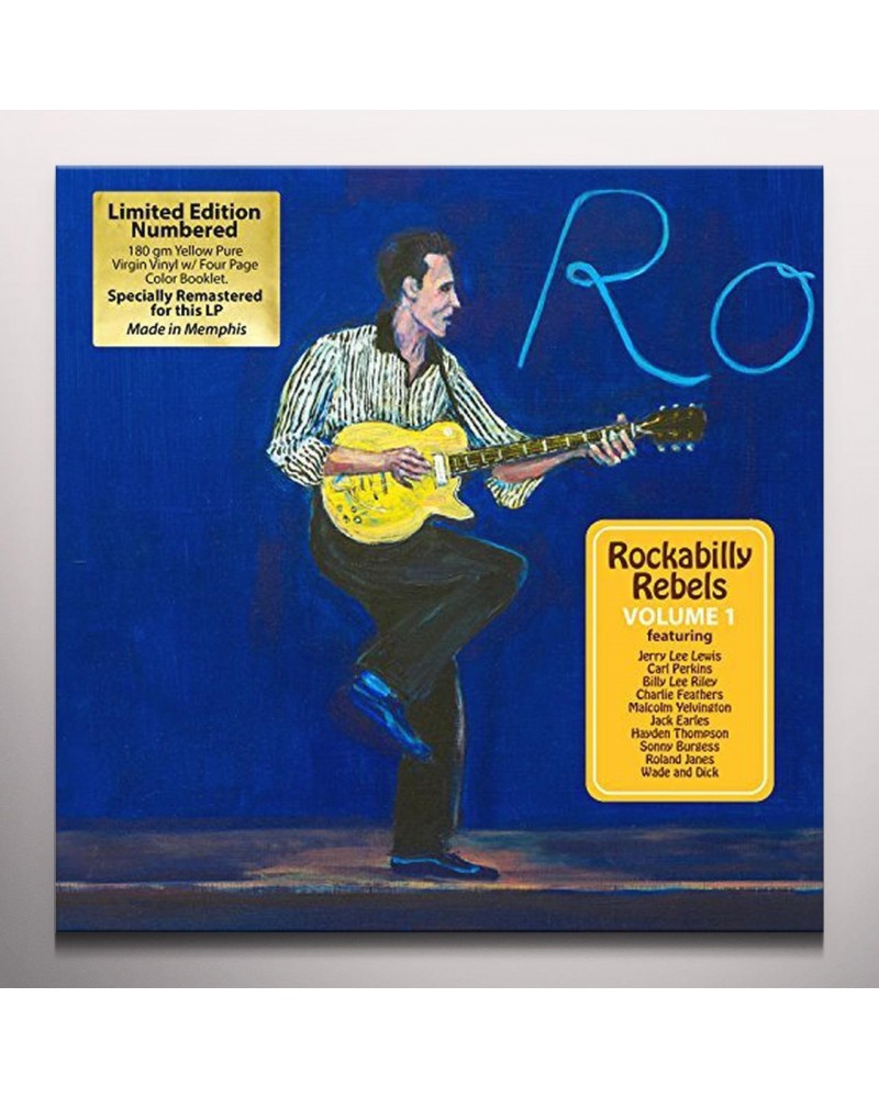 ROCKABILLY REBELS 1 / VARIOUS Vinyl Record $7.52 Vinyl