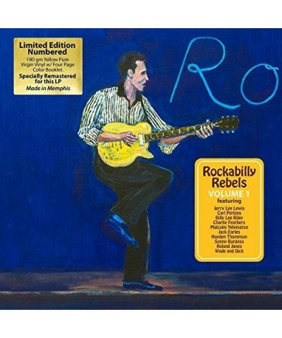 ROCKABILLY REBELS 1 / VARIOUS Vinyl Record $7.52 Vinyl