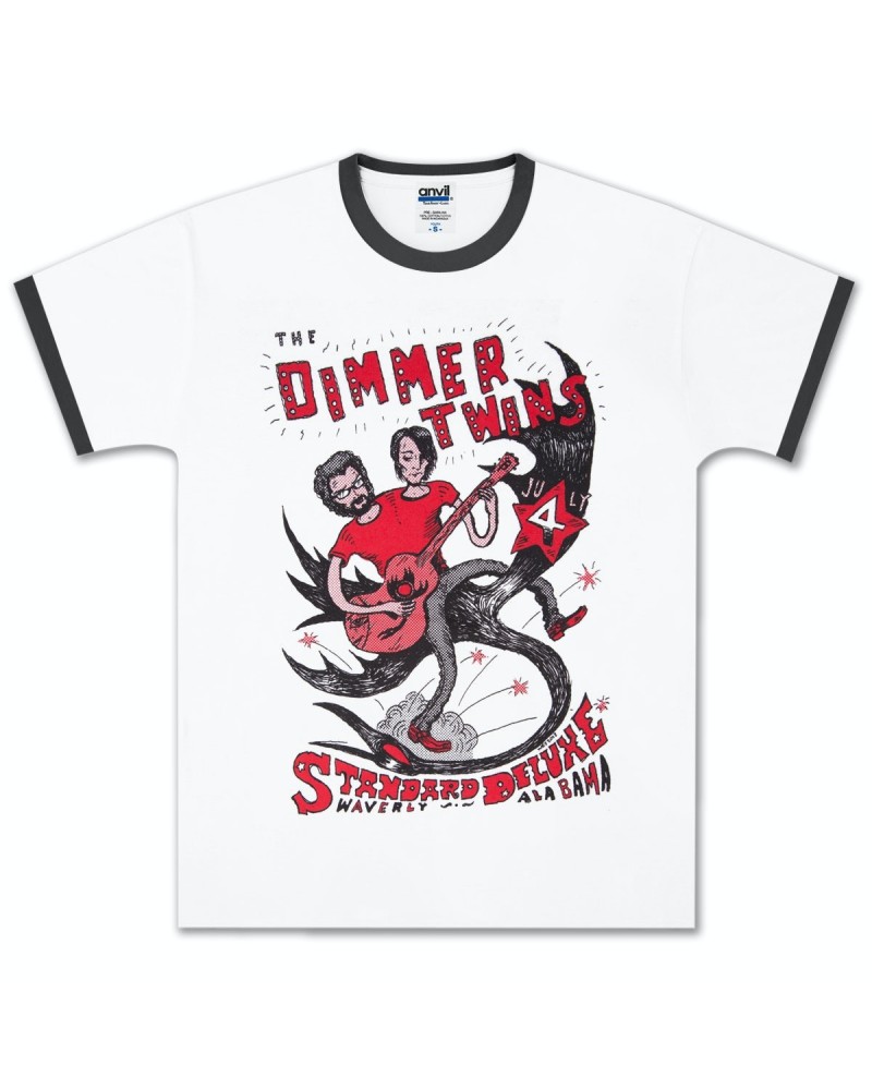 Drive-By Truckers Dimmer Twins Ringer Tee $4.95 Shirts