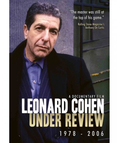 Leonard Cohen DVD - Under Review 1978 - 2006 $11.23 Videos