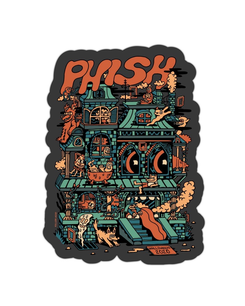 Phish Halloween At Home 2020 Killer Acid Sticker $1.85 Accessories