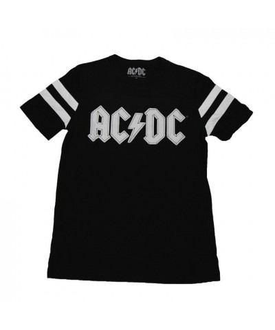 AC/DC Shoot To Thrill Striped Sleeve T-Shirt $9.50 Shirts