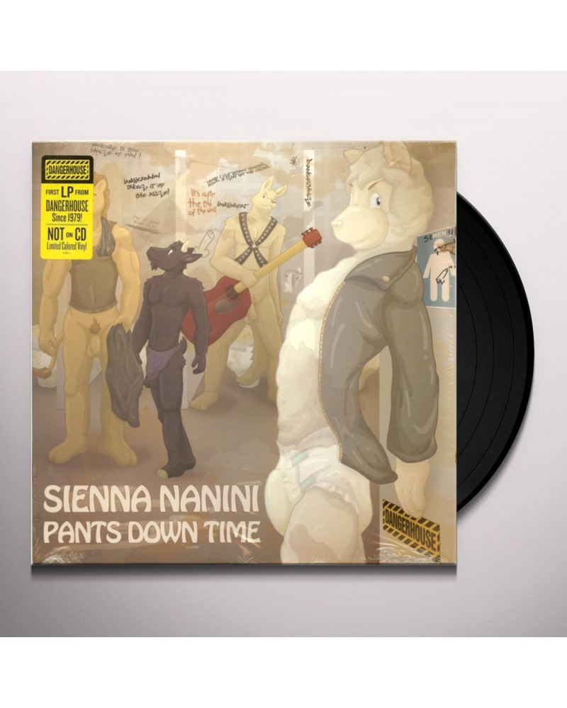 Sienna Nanini PANTS DOWN TIME (WALL OF VOODOO DRUMMER/RANDOM COLORED OR BLACK VINYL) Vinyl Record $4.25 Vinyl