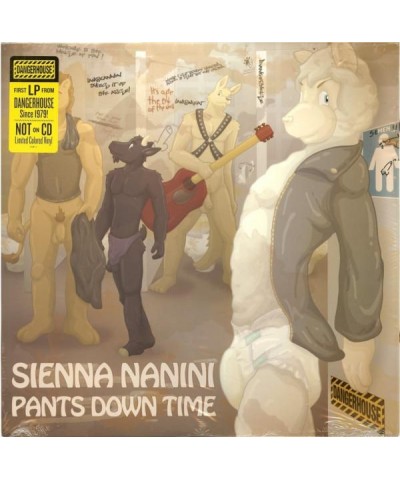 Sienna Nanini PANTS DOWN TIME (WALL OF VOODOO DRUMMER/RANDOM COLORED OR BLACK VINYL) Vinyl Record $4.25 Vinyl