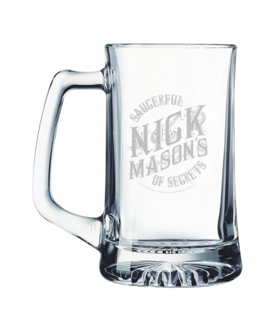 Nick Mason's Saucerful of Secrets SOS Logo Laser Etched Beer Stein $12.00 Drinkware