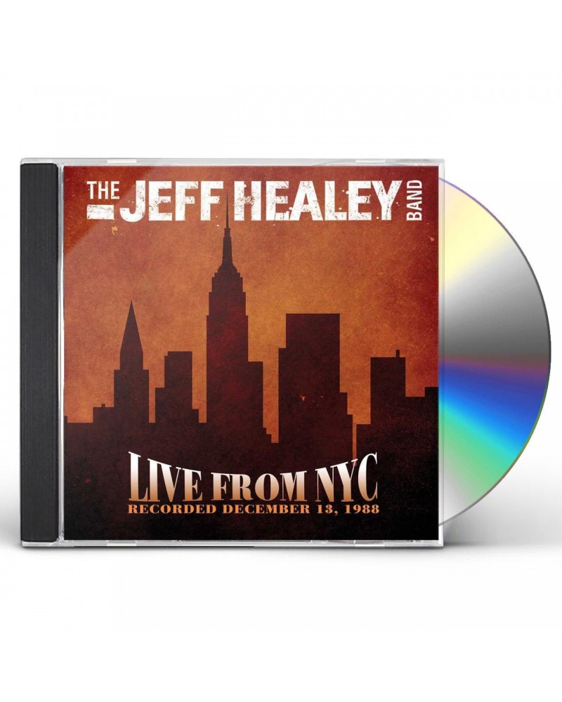 Jeff Healey LIVE AT THE BOTTOM LINE CD $6.45 CD