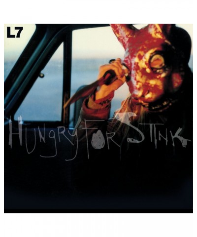 L7 HUNGRY FOR STINK - Limited Edition Red Colored Vinyl Record $10.39 Vinyl