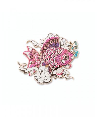 Dave Matthews Band x Bioworkz Big Eyed Fish Pin (Polished Gold 2) $12.95 Accessories