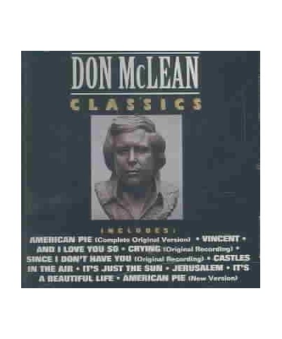 Don McLean Classics CD $4.20 CD