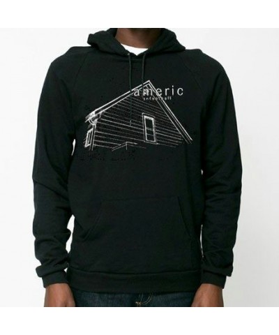 American Football Stay Home Hooded Sweatshirt $12.40 Sweatshirts