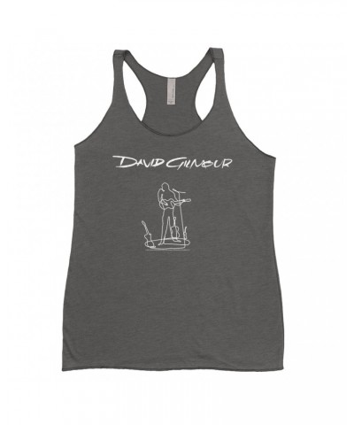 David Gilmour Ladies' Tank Top | Sketch Shirt $13.32 Shirts