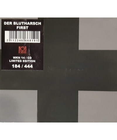 Der Blutharsch FIRST CD $4.65 CD