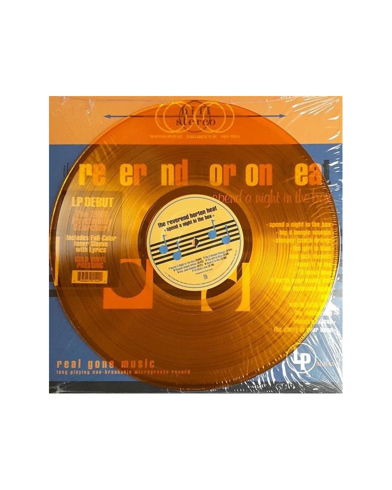 The Reverend Horton Heat SPEND A NIGHT IN THE BOX (GOLD VINYL) $11.00 Vinyl