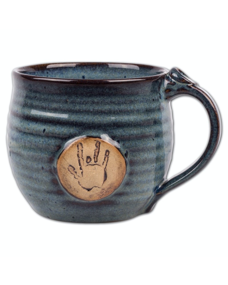 Jerry Garcia Handprint Stoneware Mug $10.00 Drinkware