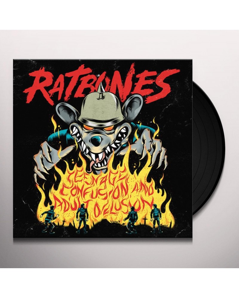 Ratbones Teenage Confusion And Adult Delusion Vinyl Record $9.40 Vinyl