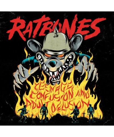 Ratbones Teenage Confusion And Adult Delusion Vinyl Record $9.40 Vinyl