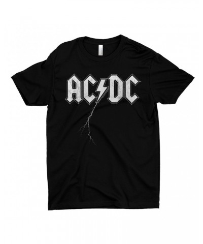 AC/DC T-Shirt | Lightning Strike Logo Shirt $10.98 Shirts