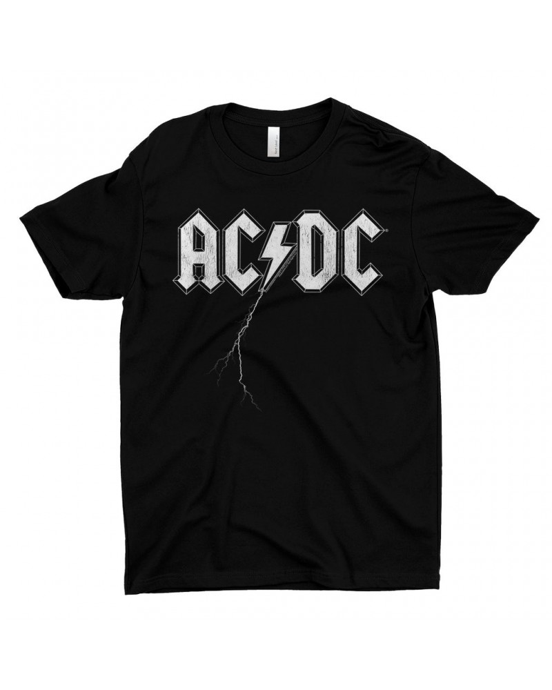 AC/DC T-Shirt | Lightning Strike Logo Shirt $10.98 Shirts