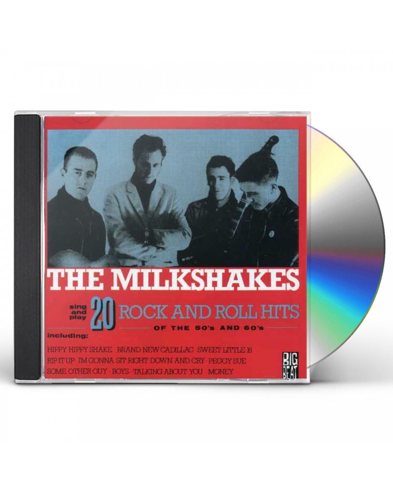 Milkshakes 20 ROCK N ROLL HITS OF THE 50'S-60'S CD $3.32 CD