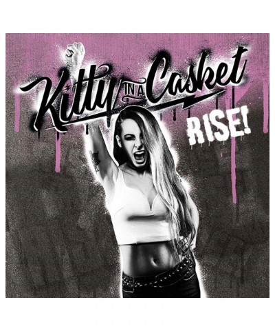 Kitty In A Casket LP - Rise (Pink Vinyl+Cd) $27.87 Vinyl