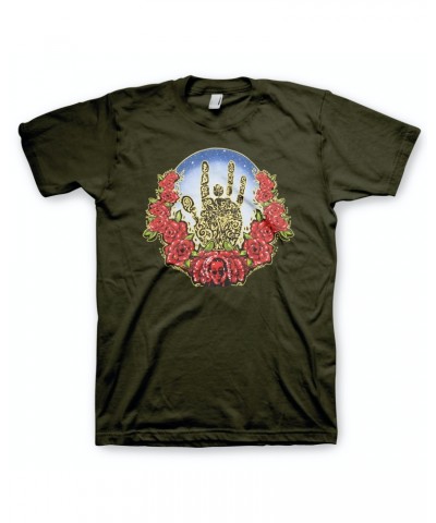 Jerry Garcia Rose Wreath Organic T-Shirt $6.48 Shirts