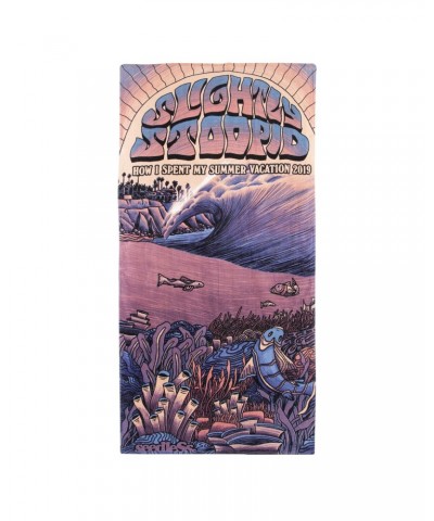 Slightly Stoopid How I Spent My Summer Vacation 2019 Towel $14.70 Towels