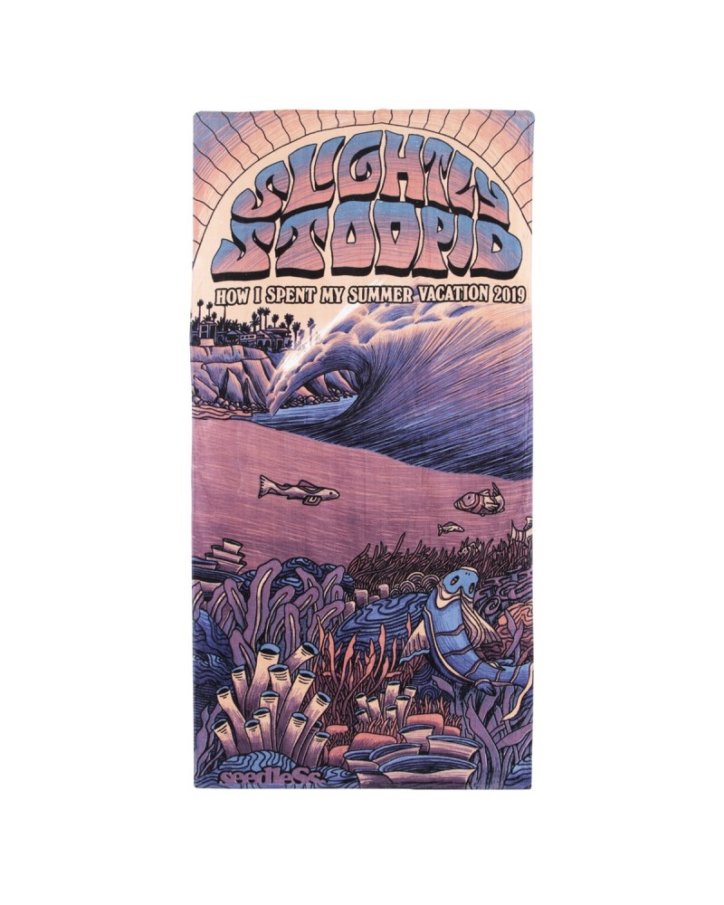 Slightly Stoopid How I Spent My Summer Vacation 2019 Towel $14.70 Towels